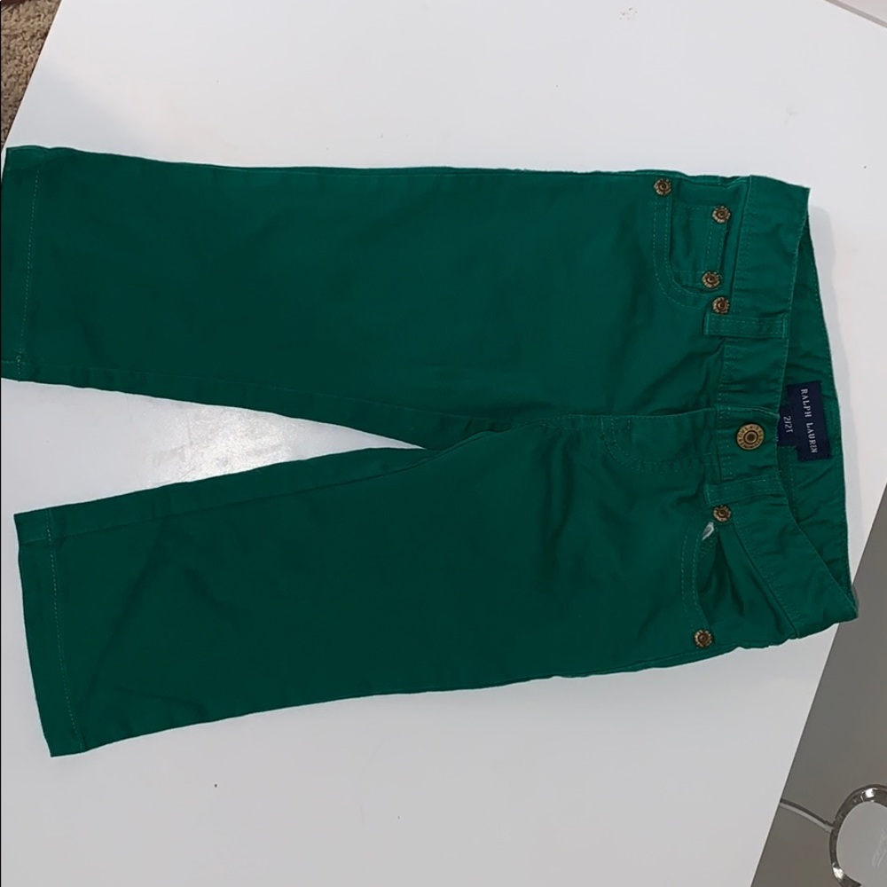 Green Ralph Lauren Pants